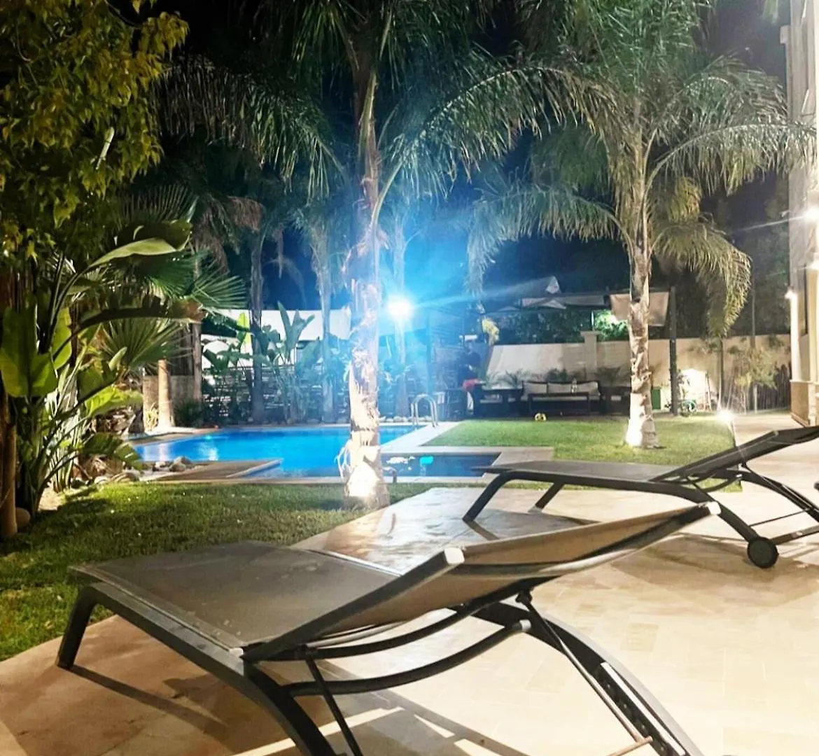 Exotic Vip Villa Family Only -Service Chambre,Billard,Ping-Pong,Piscine Privee Chauffee Sur Demande Marrakesh Morocco