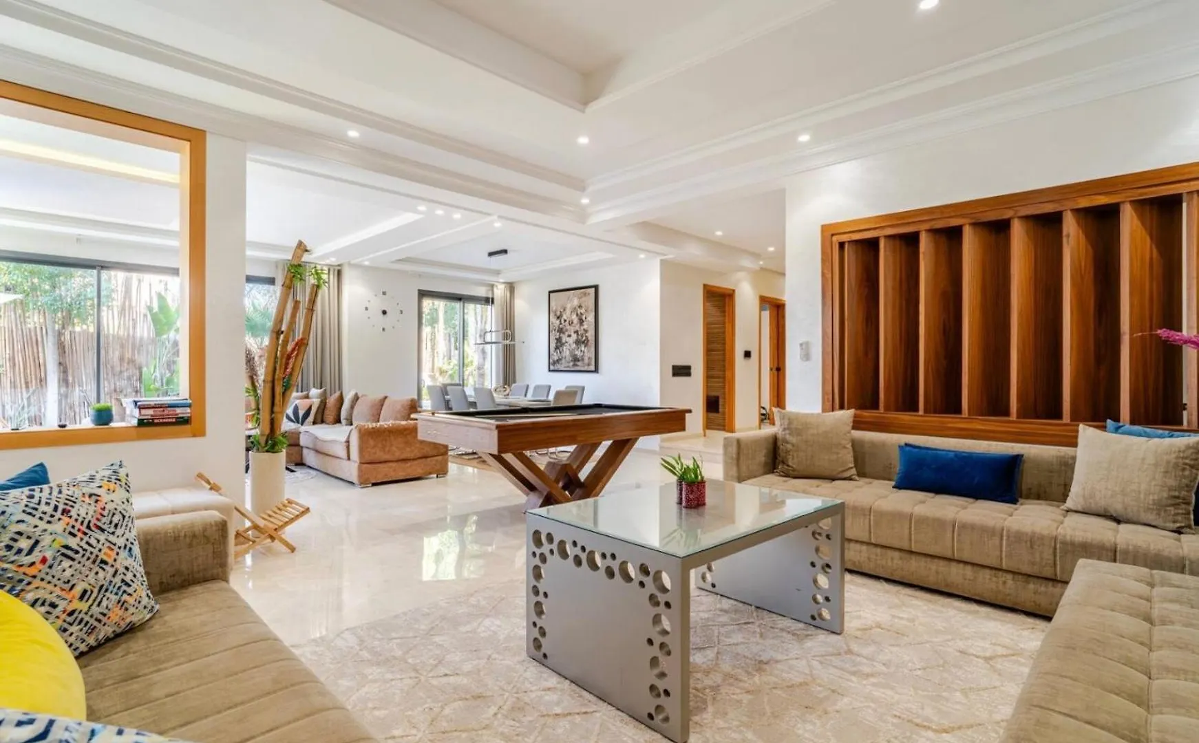 Exotic Vip Villa Family Only -Service Chambre,Billard,Ping-Pong,Piscine Privee Chauffee Sur Demande Marrakesh Morocco